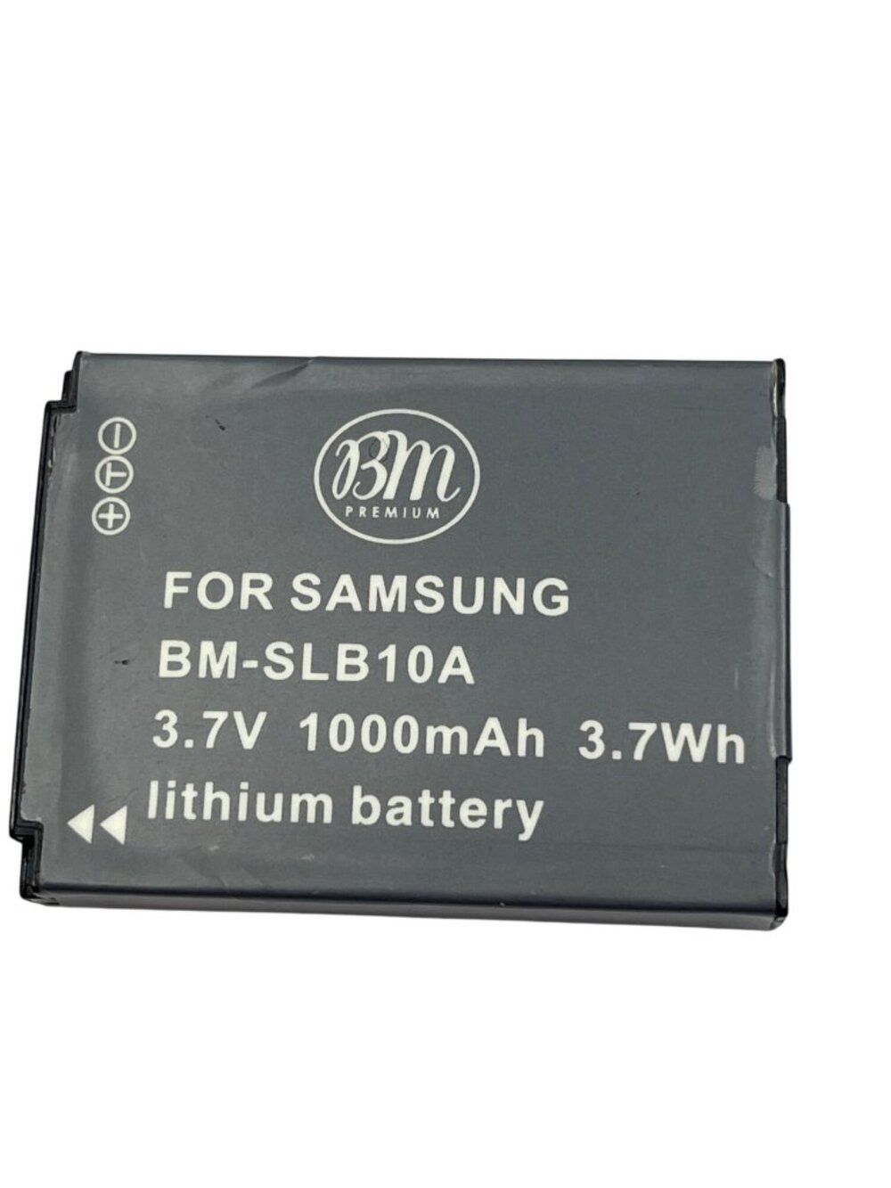 BM Premium Lithium Battery For Samsung BM-SLB10A 3.7V 1000mAh 3.7Wh Replacement